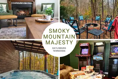 Image de Smoky Mountains |Fire Pit |Hot Tub | Arcades