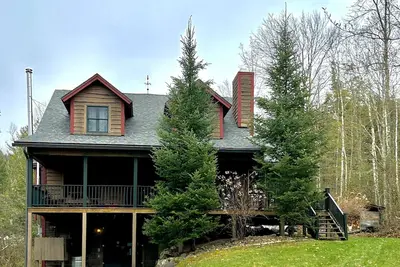 Image de Luxury On Valentine Lake ❤️❤️❤️ Ski Gore, Lake Placid, Lake George