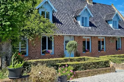 Image de Gîte Typique des Flandres, 9 Couchages, Grand Jardin, Cheminée, Activités Proches