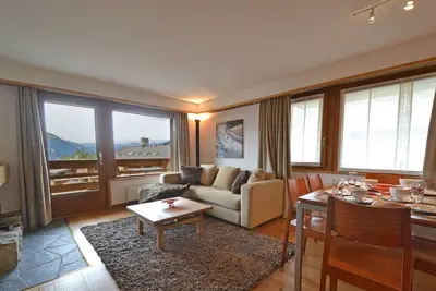 Image de Appartement situé proche des remontées mécaniques de Médran. Cet appartement pour 5 personnes est id