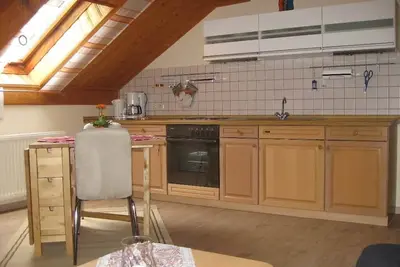 Image de Cozy attic apartment (34sqm) with living/dining area and free WiFi