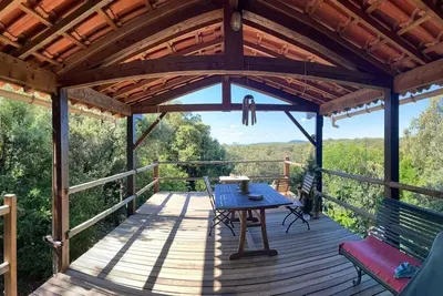 Image de Maison bois au calme dans la nature