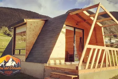 Image de Cabin with the best view of the Tomine reservoir and the mountains