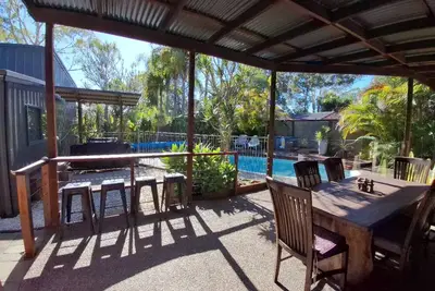 Image de Pool, Pet Friendly, Free Wi-Fi @ Seahorse House