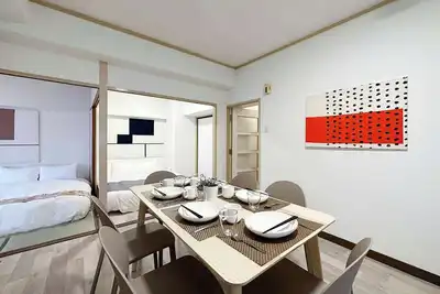 Image de bHOTEL128 3br for 9 person, min walk to Peace Park