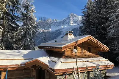 Image de Chalet 3 Chambres / 4 * : Superbe Vue, Charme, Design, Calme, Confort ( yc Sauna)