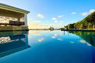 Image de Villa \"Orchidée\" (Ciel et Mer) piscine, jacuzzi et vue mer - Saint François