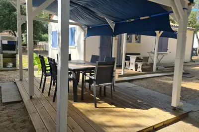 Image de Villa indépendante avec jardin clos, proche plage et commerces