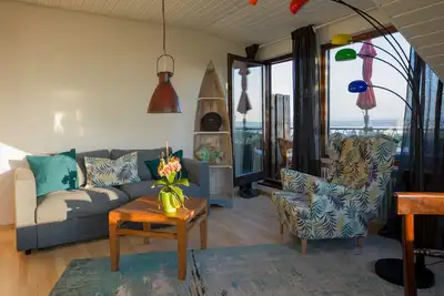 Image de Appartement-de Luxe-Salle de bain privée séparée-Balcon
