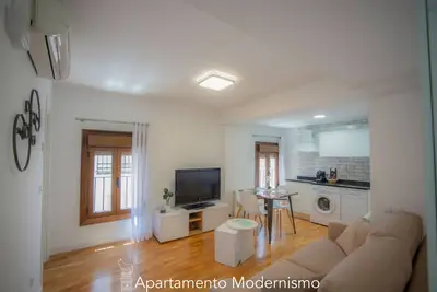 Image de Appartement-Modernismo-Douche-Vue ville
