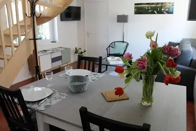 Image de Gîtes du Frêne - Blanche (1 chambre et canapé-lit)