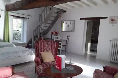 Image de Chambre king size avec salon