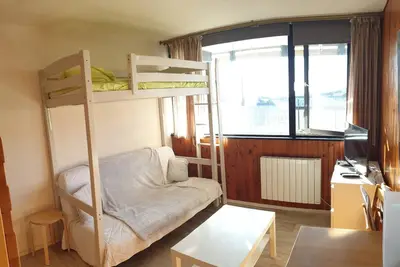 Image de studio en centre de station