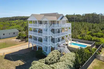 Image de Mariner's Star Five Bedroom Home in Nags Head with Private Pool and Hot Tub