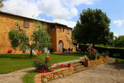 Image de Appartement en Toscane, piscine, bassin pour enfants, ideal por familles, 3 pers