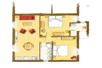 Bianco-Appartement-d'exception-Douche-Vue sur Jardin
