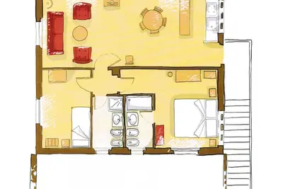 Image de Altana-Appartement-Première Classe-Douche-Vue sur la campagne