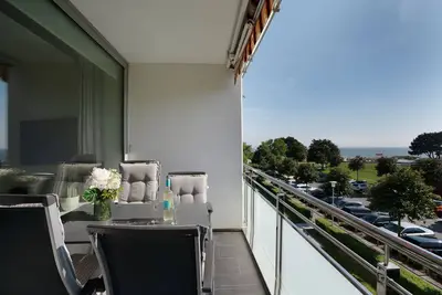 Image de Windrose vacation apartment with balcony in the Fürstenhof in Grömitz