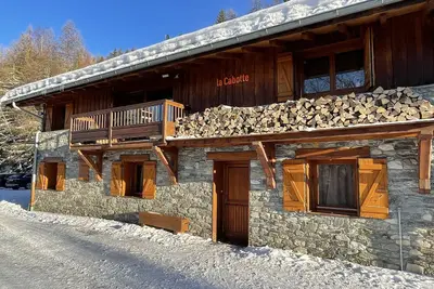 Image de Chalet\"La Cabotte\", 8-12 p. , pied des pistes, Arc1600