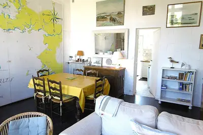 Image de Maison 5 pièces 9 personnes face au port de St Jacques