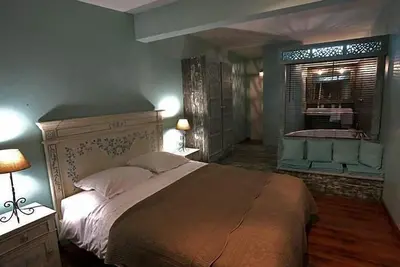 Image de Chambre avec terrasse ou balcon(vue mer ou jardin)