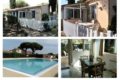 Image de cap d'agde petite maison 4\/6 pers. grande piscine commune et parking privé