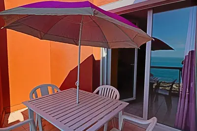Studio cabine 4 pers, accès plage, piscine, parking