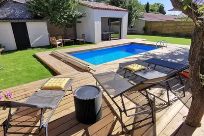 Image de Maison de vacances piscine chauffée et spa