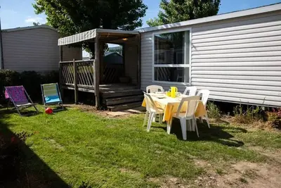 Image de Gemütliches 3-Zimmer-Mobilheim für 4/5 Personen + Tv