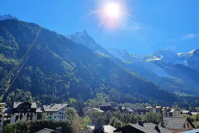 Image de Duplex avec sauna et vue Mont Blanc -