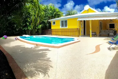 Image de La Villa Madinina créole Trois Îlets avec piscine