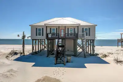 Private gulf front pool, pet-friendly, on beach! - Sonny Side
