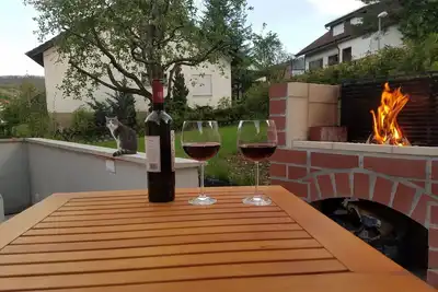Image de Alte Brennerei am Fuße der Schwäbischen Alb mit Garten und Terrasse
