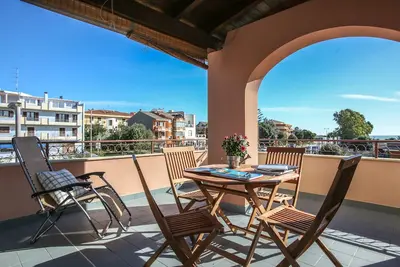 Image de Two-room sea view apartment in Villa with garden
