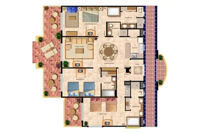 Image de >Flamingos 3 bdrm. penthouse opt. all incl, price not correct