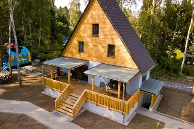 Image de lauch3. de - blue vacation home by the lake