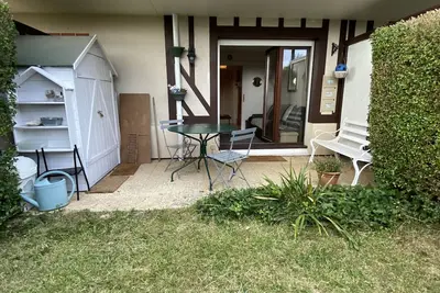Image de Rez de jardin au calme, dans résidence Normande, sur les hauteurs de Trouville