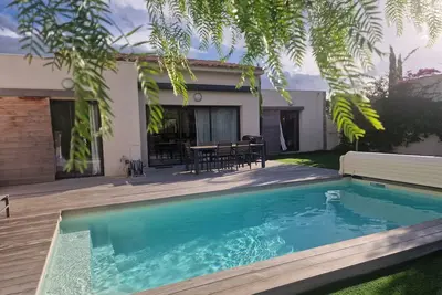 Image de Charming 5* villa, air-conditioned, with swimming pool, 800m from Cala Rossa beach
