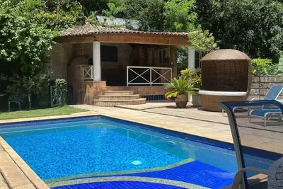 Casa No Alto Da Lagoa - Breathtaking View and Cool Atlantic Forest