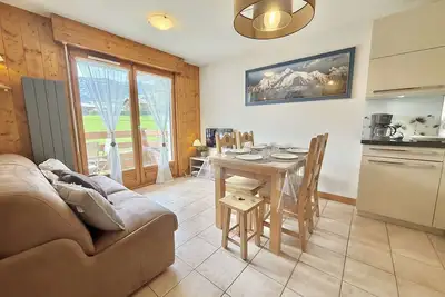 Image de Appartement 2 pièces cabine à Praz-sur-Arly - 6 personnes avec parking