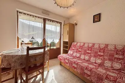 Image de Studio Cabine avec Terrasse, Parking et Proche Pistes - Praz-sur-Arly
