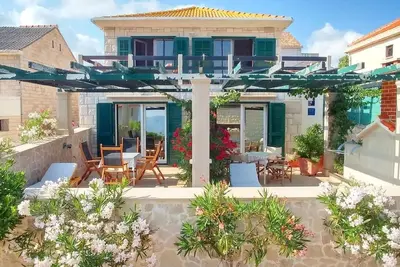 Image de Appartement de vacances Povlja pour 1 - 3 personnes avec 1 chambre à coucher - Appartement de vacanc
