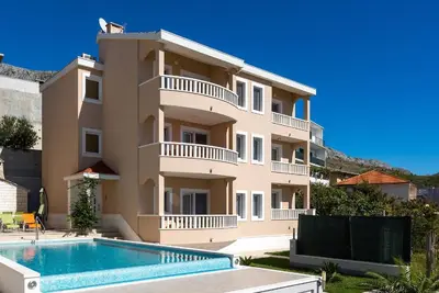 Appartement de vacances Dugi Rat pour 1 - 5 personnes avec 2 chambres à coucher - Appartement de vac