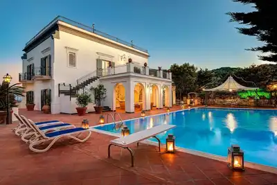 Image de Maison de vacances privée avec climatisation, piscine privée, Wifi, Tv, patio, près de Sorrente