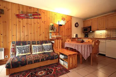 Image de Appartement cosy 2p cabine, balcon sud, proche navette et commodités, Les Houches