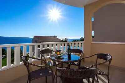 Appartement de vacances Dugi Rat pour 1 - 5 personnes avec 2 chambres à coucher - Appartement de vac