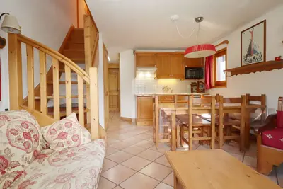 Image de Appartement cosy 4 pièces, 6 personnes, proche des remontées mécaniques et commerces, Les Houches