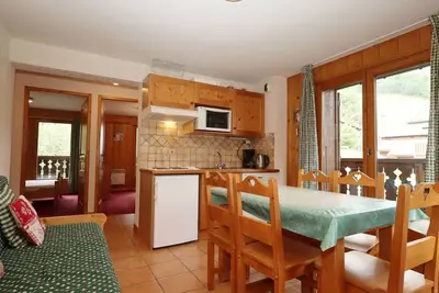 Image de Appartement 3 pièces, 6 pers, proche télécabines, balcon, parking