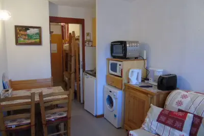 Image de Studio confortable à Valfréjus, proche télésièges