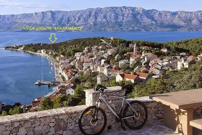 Image de Appartement de vacances Povlja pour 1 - 3 personnes avec 1 chambre à coucher - Appartement de vacanc